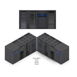 Racks 3D and 2D Symbols Pack