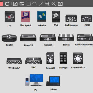 2D GNS3 PNG Symbols Pack