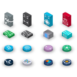 Cisco 3D Network Symbols Pack